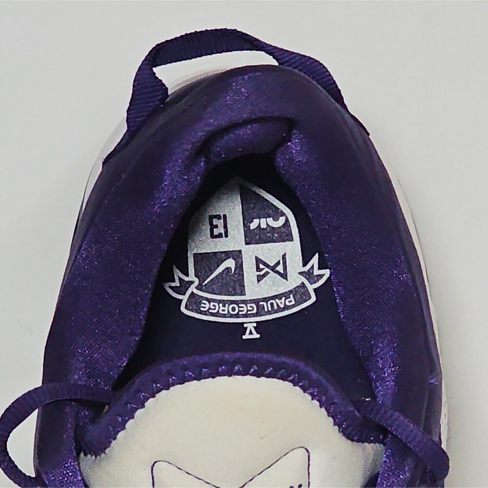 New 17.5 Nike PG 5 TB Paul George Basketball Shoes Purple / White DM5045-502 Men - Picture 8 of 13
